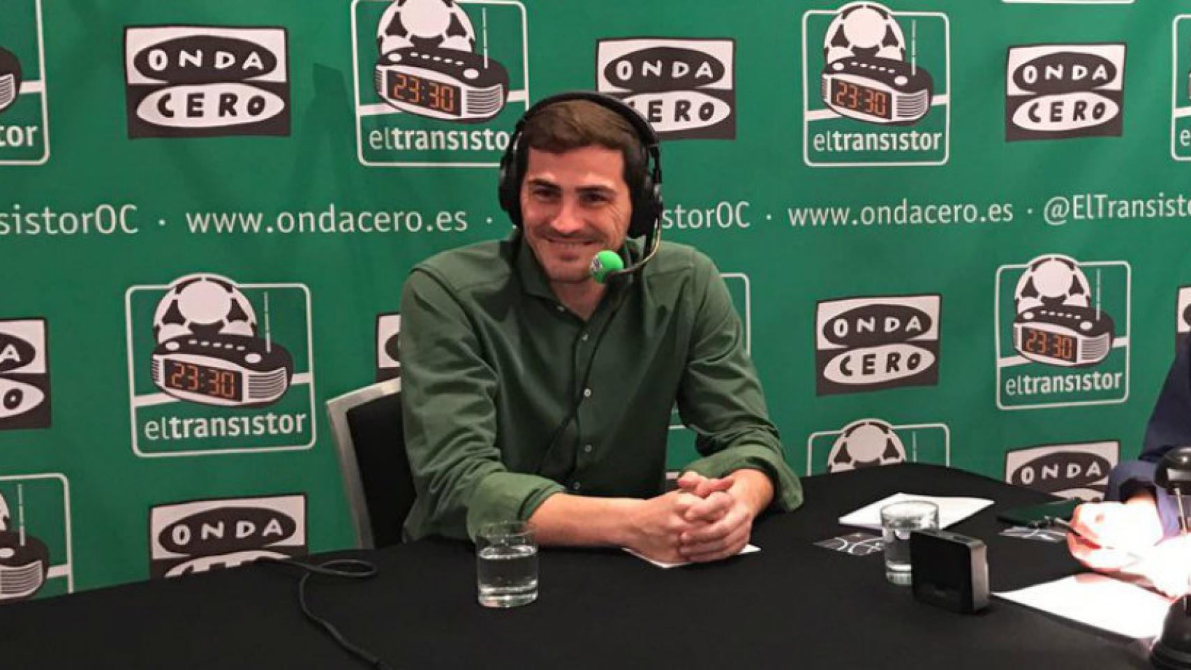 Casillas, en una entrevista en Onda Cero. Foto: @ElTransistorOC