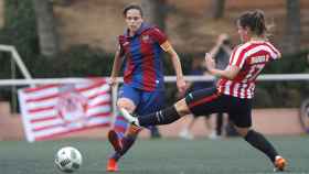 Sonia Prim, en un partido del Levante frente al Athletic. Foto: levanteud.com