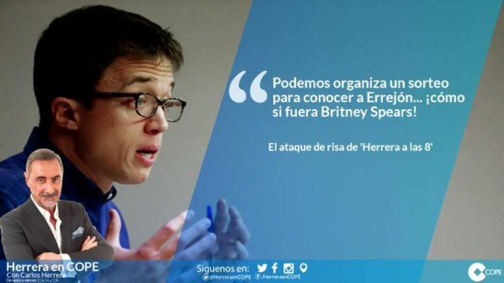 El ataque de risa de Herrera.