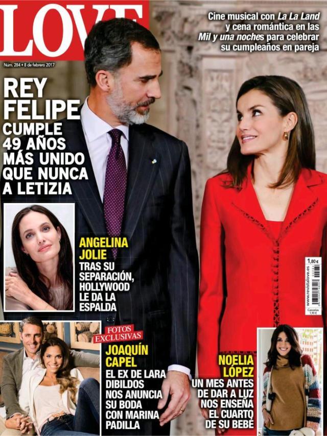 Portada de la revista LOVE.