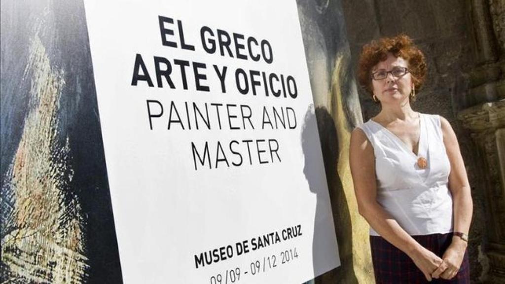 Leticia Ruiz, comisaria de El greco arte y oficio.