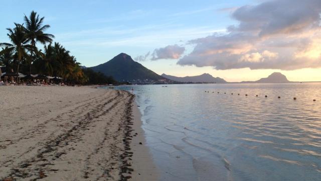 Una playa en Isla Mauricio