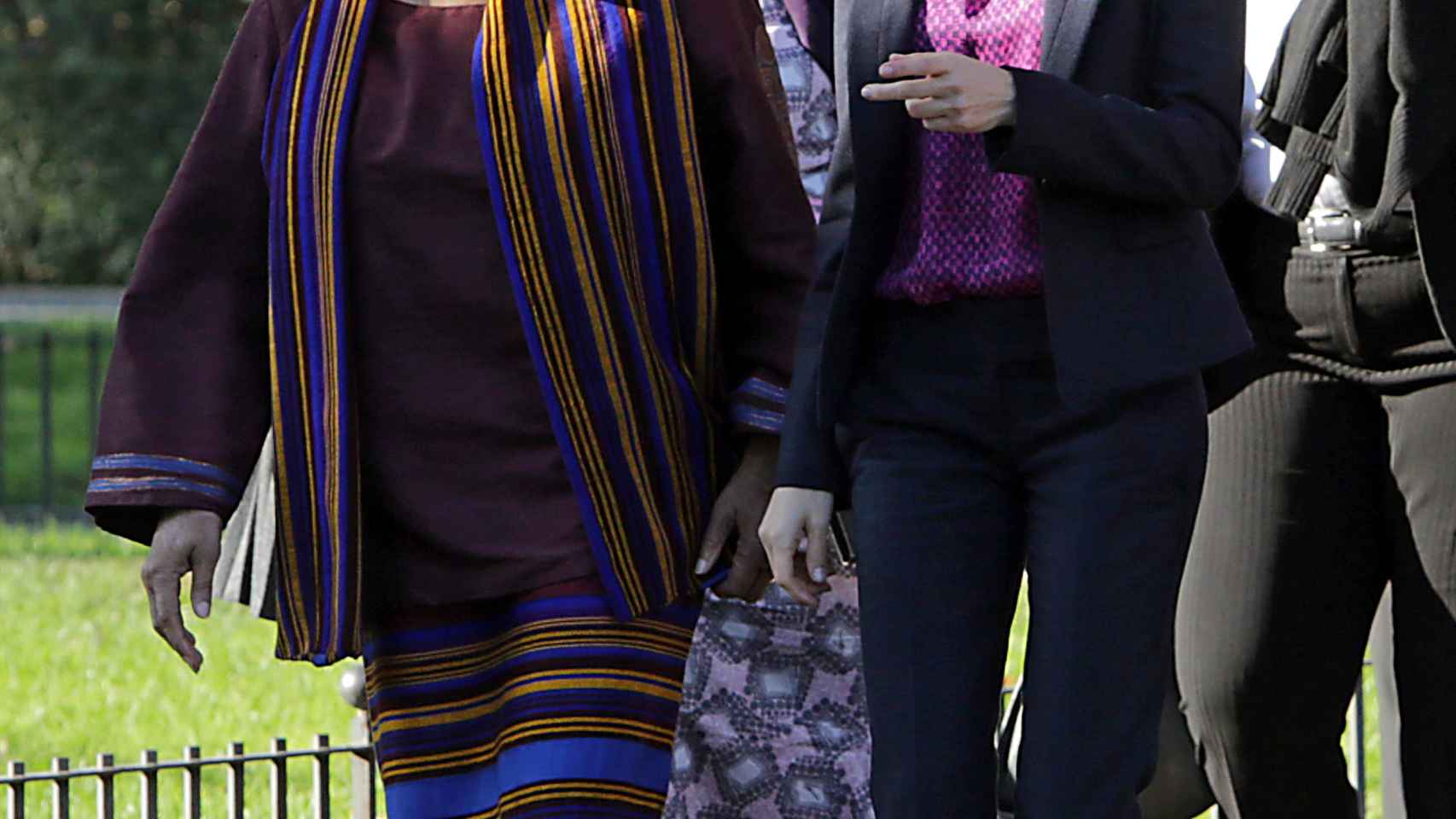 Letiza, en el encuentro anual de la Fundación Mujeres por África, en 2015.