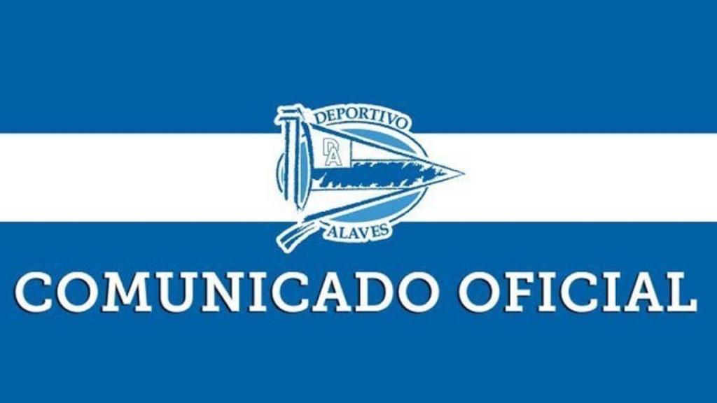 COMUNICADO OFICIAL ALAVÉS