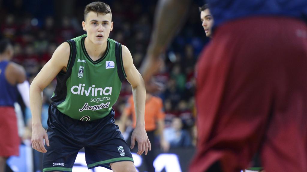 Nenad Dimitrijevic en su debut contra el Barça.