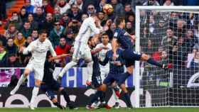 Ramos anota gol de cabeza frente al Málaga