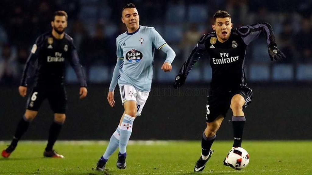 Kovacic en el Celta-Real Madrid de Copa