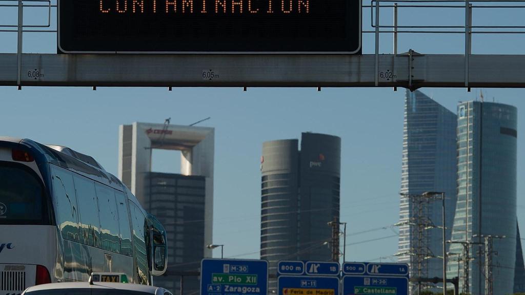 Contaminación en Madrid.