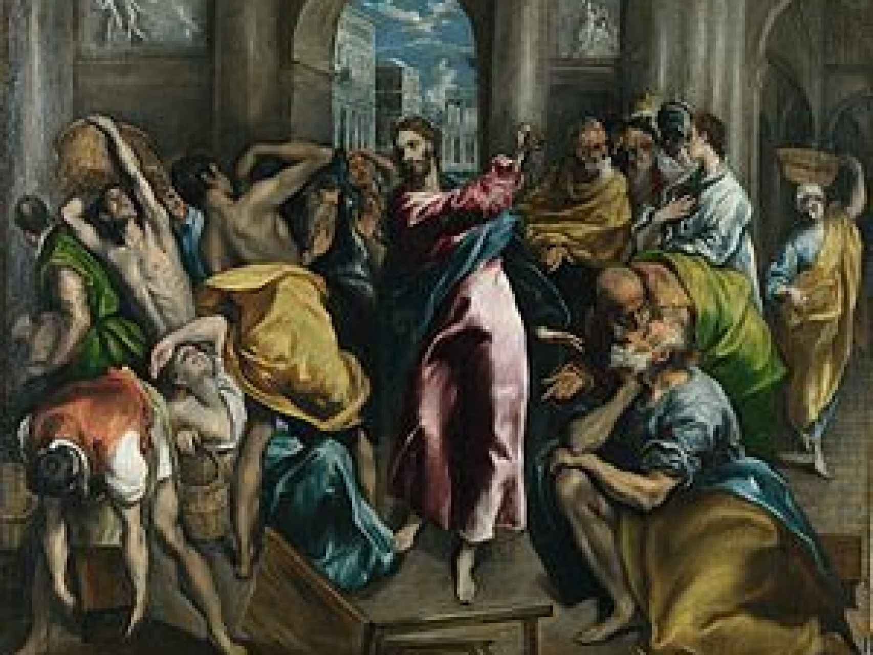 El cuadro de El Greco que está en San Ginés.