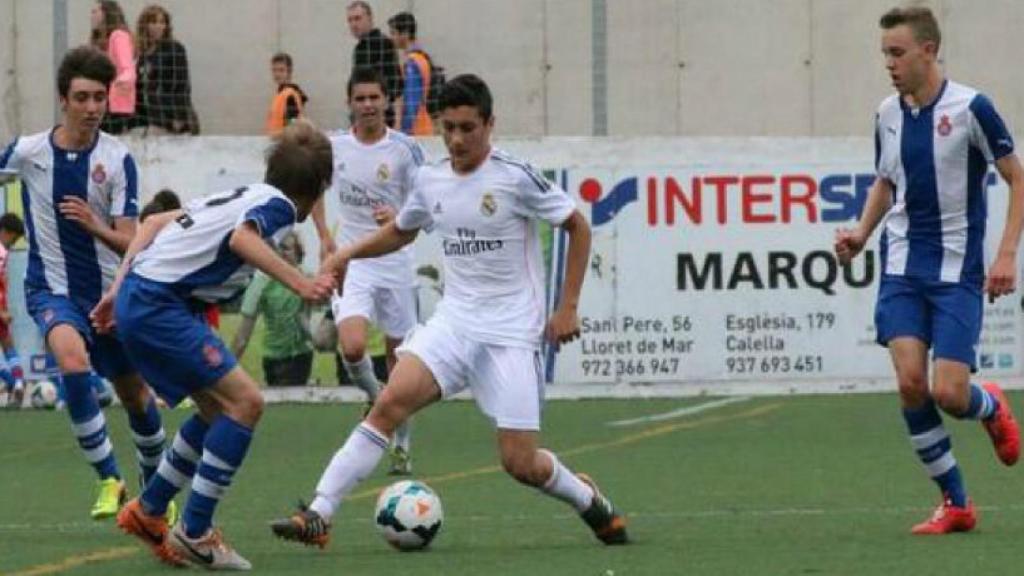 Óscar Rodríguez jugador del Juvenil A