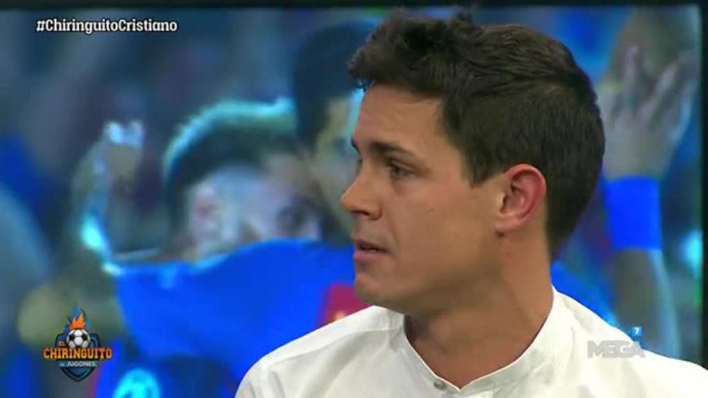 Edu Aguirre en El Chiringuito, Foto: Twitter (@elchiringuitotv)