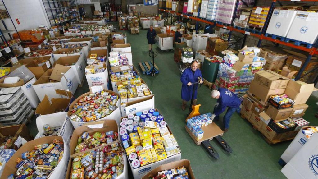 Banco de alimentos.