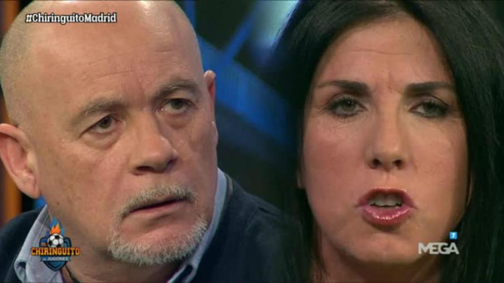 Cristina Cubero y Alfredo Duro Foto: Twitter (@elchiringuitotv)