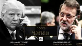 Buenafuente saca a la luz la conversación entre Donald Trump y Rajoy