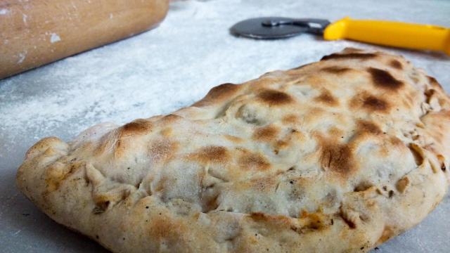 calzone de chocolate y nutella