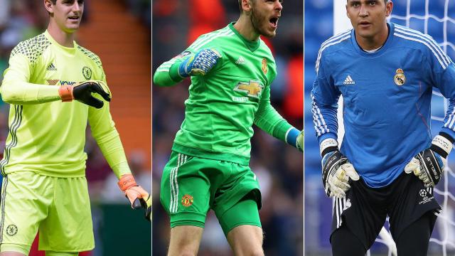 Courtois, De Gea y Kyelor Navas.