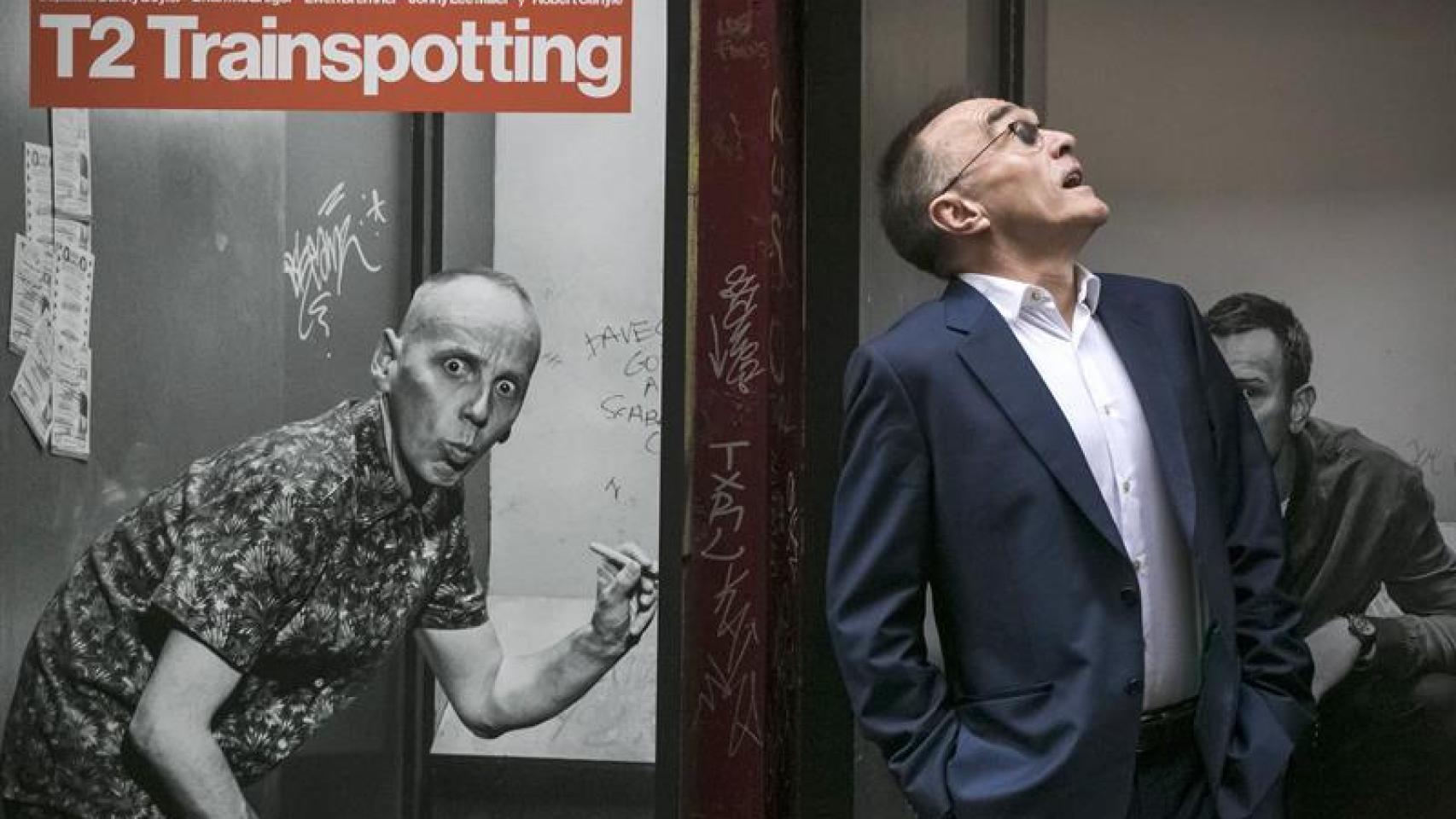 El director Danny Boyle durante la presentación de Trainspotting 2.