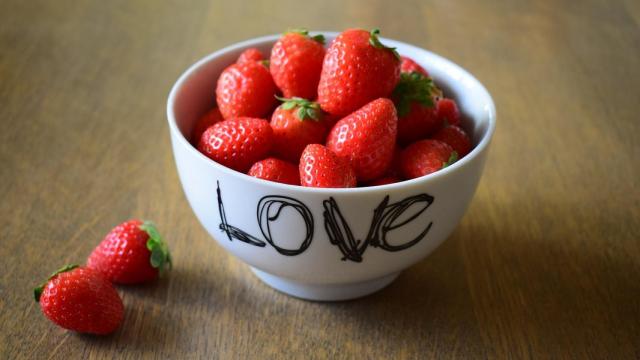 fresas amor