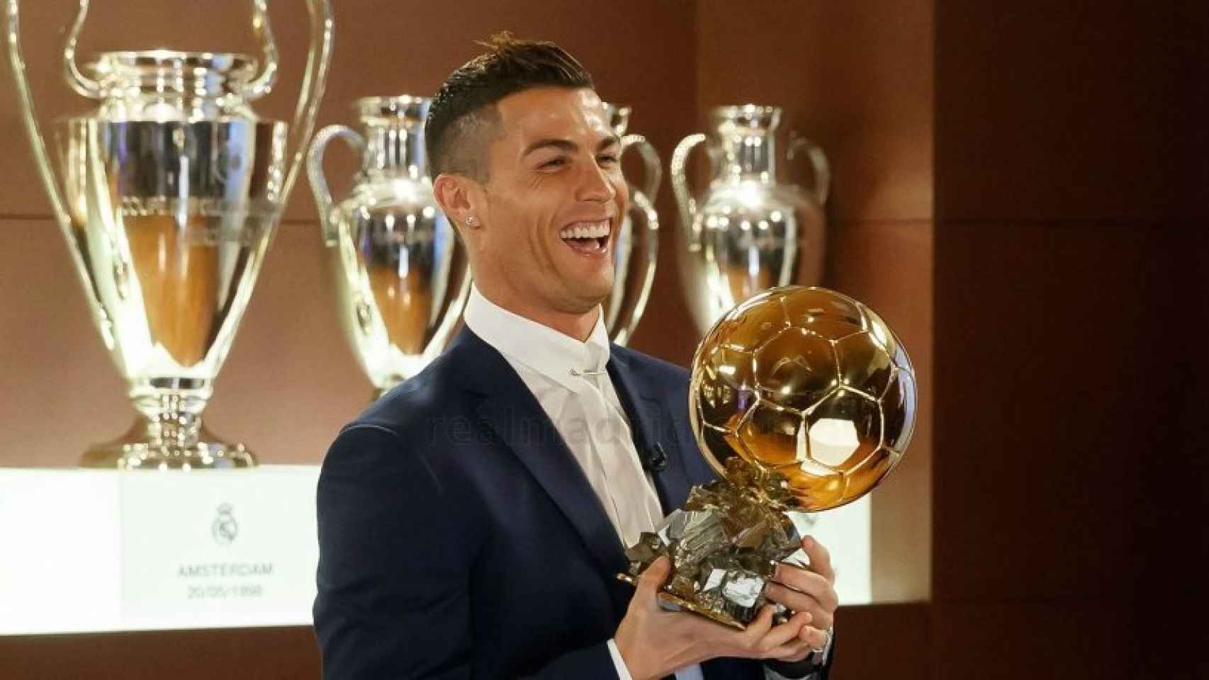 Cristiano Ronaldo ganó el Balón de Oro 2016.