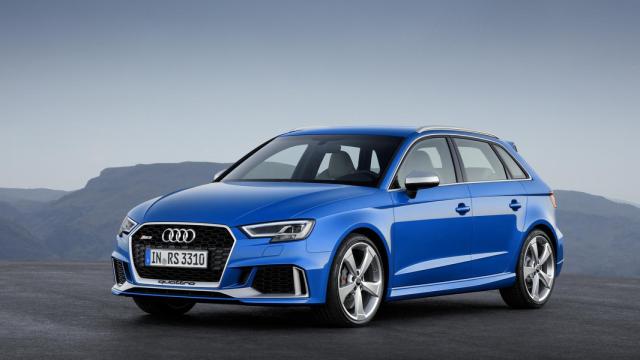 Audi RS3 Sportback 2017, ligera actualización con más potencia