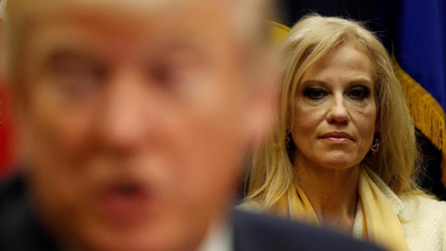 Conway fue jefa de campaña de Trump.