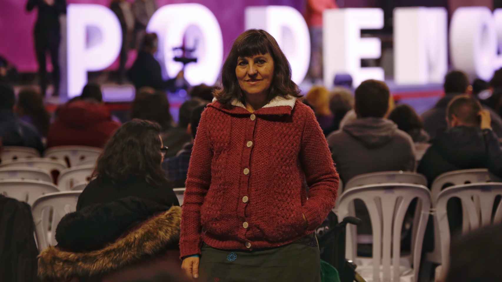 Valentina compara la lucha en Podemos con una pareja