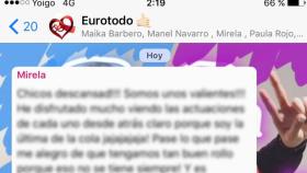 Los participantes de 'Objetivo Eurovisión' tienen un grupo de WhatsApp
