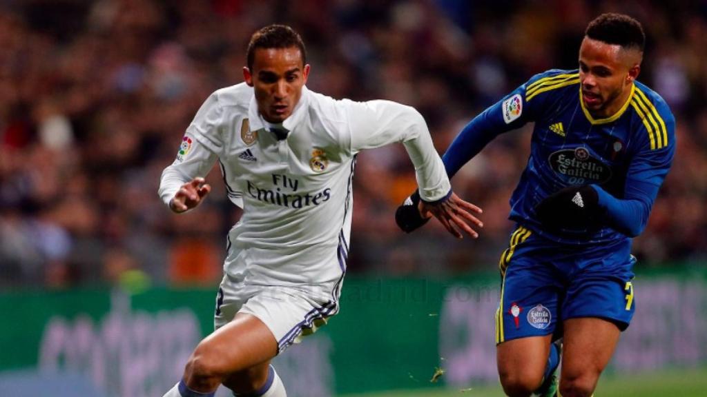 Danilo en carrera frente a Bongonda.