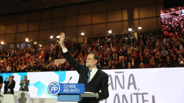 El presidente del PP, Mariano Rajoy.