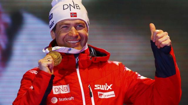 Ole Einar Bjoerndalen.