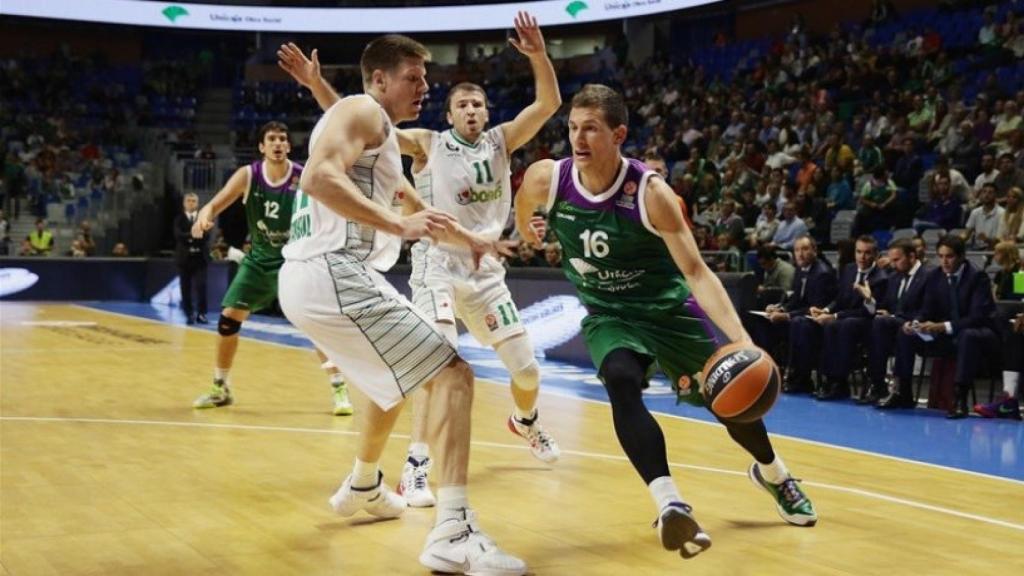 Nedovic en un partido con el Unicaja. Foto: euroleague.net