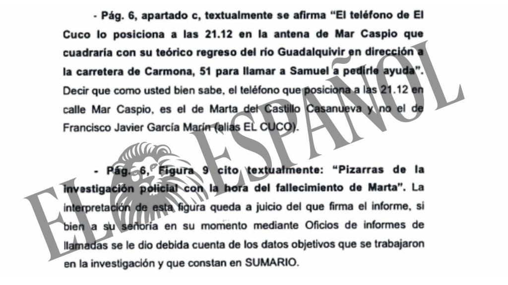 El informe explica los detalles en los que el periodista y el geofísico están equivocados.