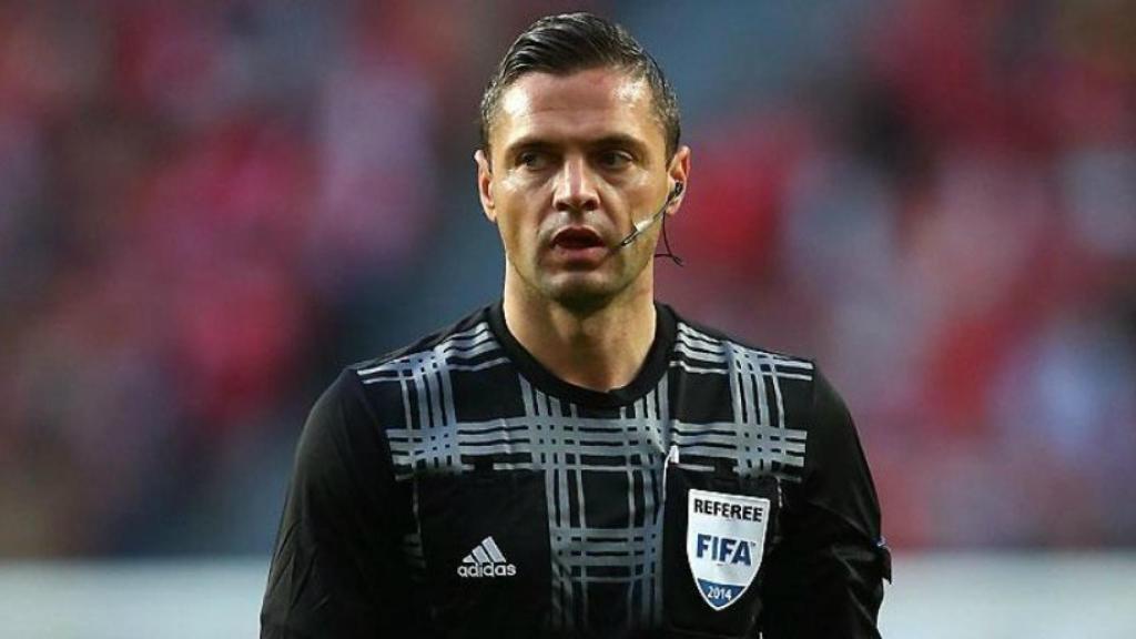 Skomina es el elegido para arbitrar el Real Madrid - Nápoles