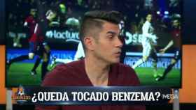 Álvaro Benito defiende a Benzema