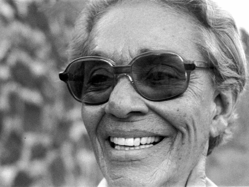 La cantante de rancheras Chavela Vargas.