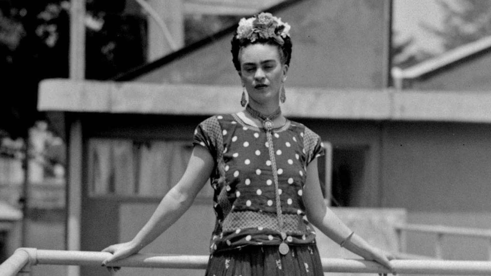 La artista Frida Kahlo.