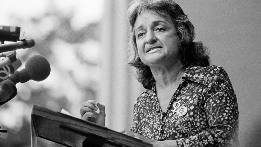 Betty Friedan.