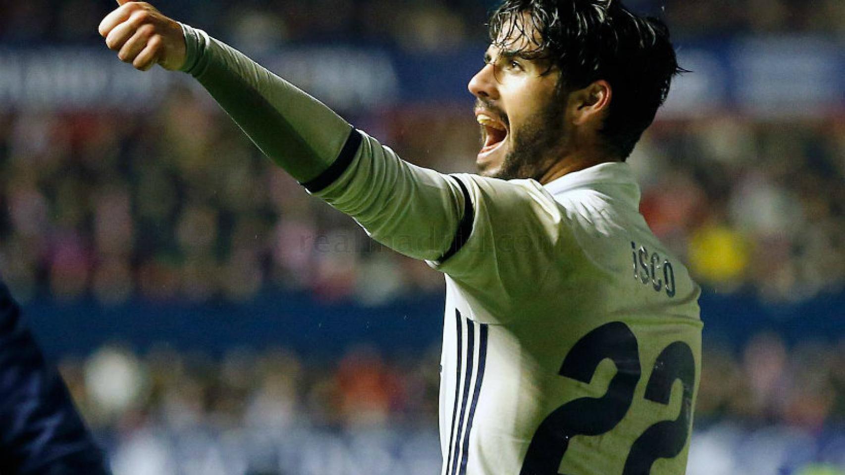 Isco, ante Osasuna en El Sadar