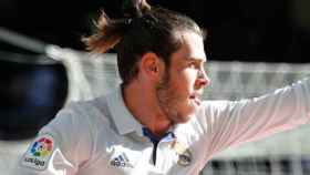 Bale, celebrando un gol