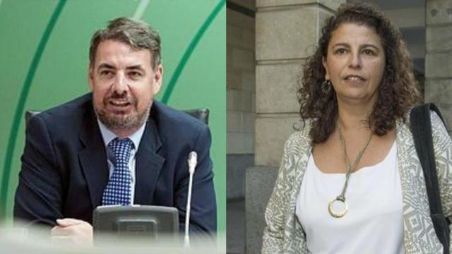 Vicente Fernández y María José Asensio, altos cargos de la Junta investigados por la Guardia Civil.