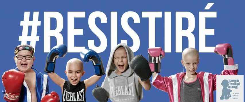 Imagen de la campaña #Resistiré.