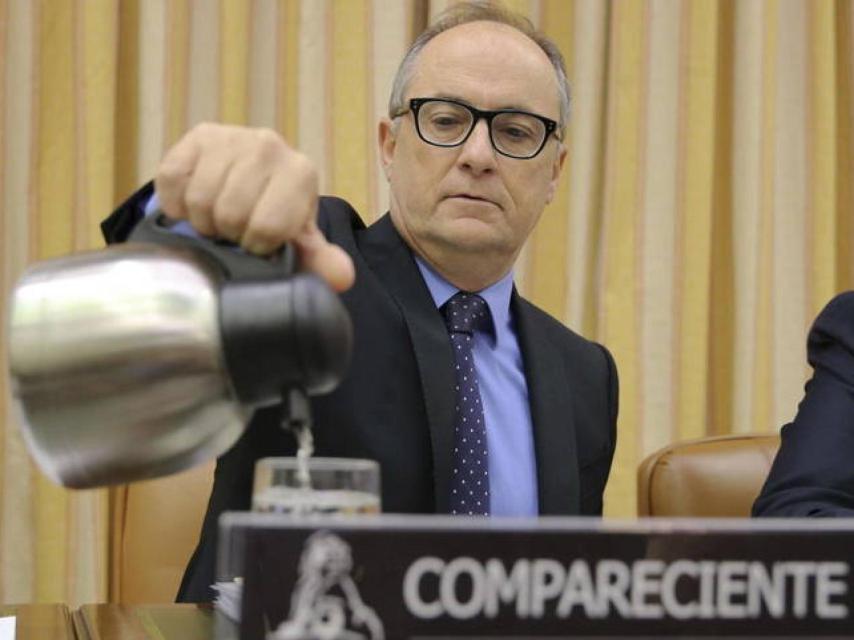 Fernando Restoy en una comparecencia en el Congreso.