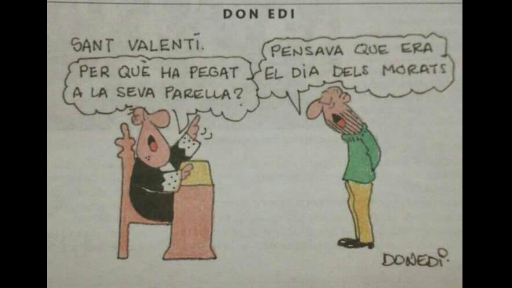 La viñeta publicada por Diari de Terrassa.