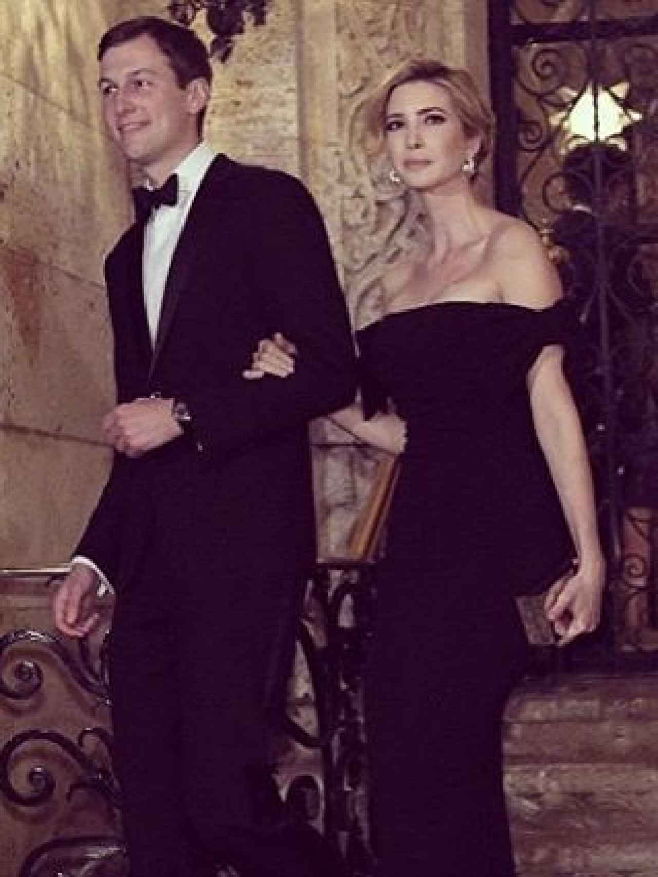 Ivanka Trump con su marido Jared Kushner.