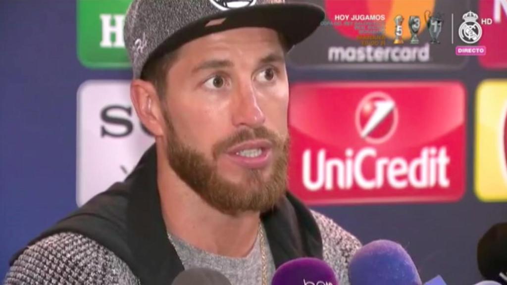 Ramos habla en zona mixta tras el encuentro ante el Nápoles