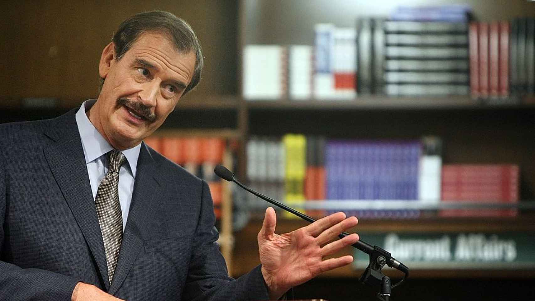 El expresidente mexicano Vicente Fox en una imagen de archivo.