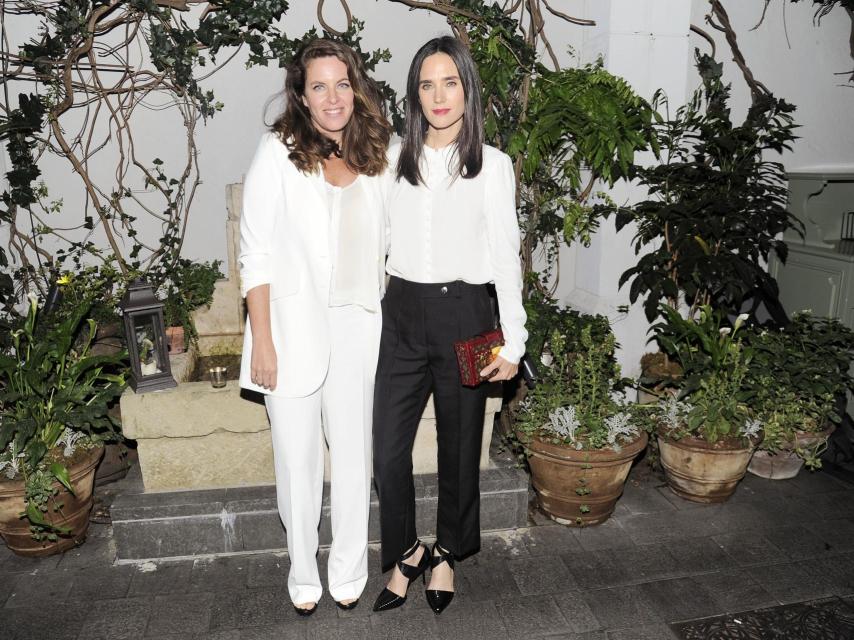 Claudia Llosa junto a Jennifer Connelly, a la que dirigió en su último filme.