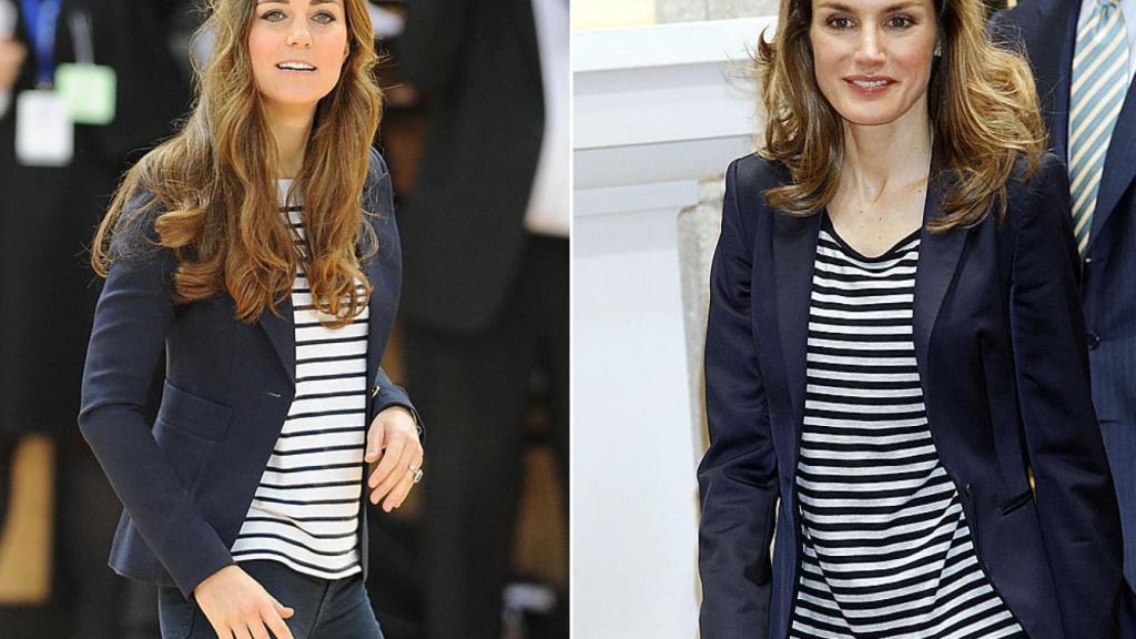 El estilo sport chic de Kate Middelton y Letizia.