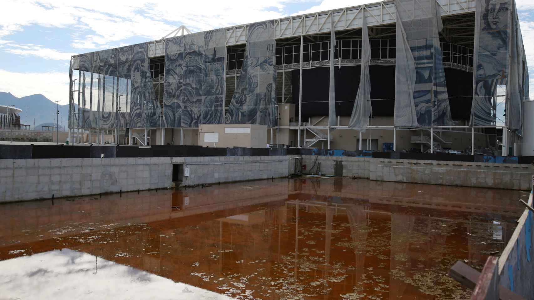 El estadio acuático de Río.
