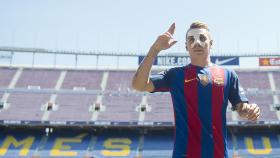 Digne, jugador del Barcelona. Foto: fcbarcelona.com